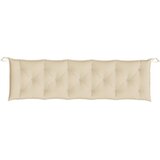 Jastuci za vrtnu klupu 2 kom bež 180x50x7 cm tkanine Oxford | shoptok.hr