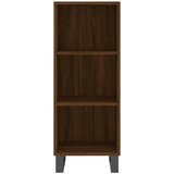  Komoda boja smeđeg hrasta 34,5x32,5x90 cm od konstruiranog drva | Eponuda.com