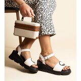 D/CEO Black sandals on a block heel Millo | Shoptok.si