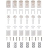 vidaXL Plisirana roleta crna 110x100 cm širina tkanine 109,4 cm | shoptok.hr