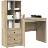 vidaXL stol s pohranom Sonoma hrast Konstruirano drvo | shoptok.hr