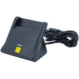 Deltaco Čitalec pametnih kartic UCR-156, USB, ČRNA | Shoptok.si