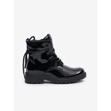 Geox Black Girly Ankle Boots Casey - Girls | Shoptok.si