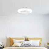 Aigostar LED prigušiva plafonski ventilator LED/40W/230V 2700-6500K + daljinski upravljač, bela | Eponuda.com