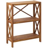 Unique Furniture Regal iz masivnega hrasta v naravni barvi 70x87 cm X-Shelf – | Shoptok.si
