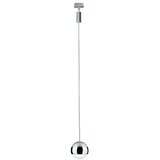 PAULMANN URail Viseća LED svjetiljka Capsule II (Neutralno bijelo, Srebrna, Ø x V: 8,7 x 130 cm) | shoptok.hr