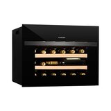 Klarstein Vinsider 24 Built-In Uno, vinska omara, 1 cona, 24 steklenic, EEK G Cene
