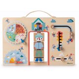 Lilliputiens® Activity Board - oblačimo se v skladu z vremenom - lisica Alice Cene