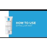 La Roche Posay effaclar mat hidratantna nega za lice s mat-efektom koja reguliše proizvodnju sebuma, 40 ml
