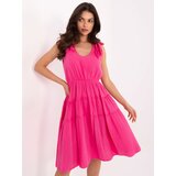 Italy Moda Dress-MI-SK-92179.14-dark pink | Shoptok.si
