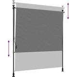  Vanjska Roleta Svjetlosiva 100 x 270 cm | Eponuda.com
