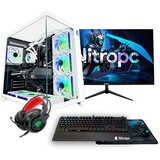 Nitropc Popoln igralni računalnik Pack Gold v2 - AMD Ryzen 5 8400F, RTX 4060 8GB, RAM 32GB, M.2 1TB, Bela, (5000007653) | Shoptok.si