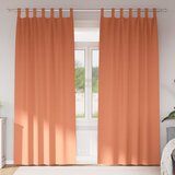  Zavjese za blackout s prstenovima 2 kom. Terakota 245 x 140 cm | shoptok.hr