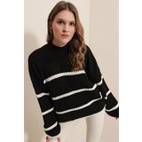 Bigdart Sweater - Black - Oversize cene