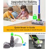 FEVORCS nadomestna talna krtača z LED osvetlitvijo za Dyson V7 V8 V10 V11 V15 SV18 | Shoptok.si