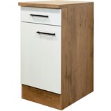 Flex-Well Kuhinjska Spodnja Omarica Avila, Magnolija, Barva Hrasta | Shoptok.si