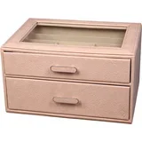 Kutija za nakit MV58-04, 25x18cm, Roze