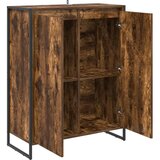  Omara za čevlje Dimni hrast 79 x 36 x 100 cm Konstruiran les, (5000113265) | Shoptok.si
