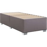 Krevet s oprugama i madracem sivi 90 x 200 cm od umjetne kože | shoptok.hr