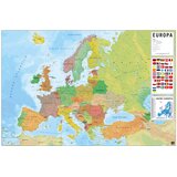 Grupo EVROPA ZEMLJEVID PLAKAT FIZIČNI POLITIČNI, (20837606) | Shoptok.si