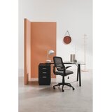 YES EVERYDAY Črn oblazinjen pisarniški stol Gilmore – | Shoptok.si