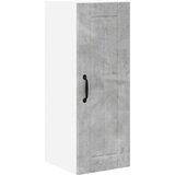 vidaXL Stenska kuhinjska omarica 2 pcs Betonsko siva 30 x 31 x 80 cm | Shoptok.si