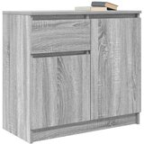  Komoda s ladicom siva sonoma 71x35x65 cm konstruirano drvo | shoptok.hr