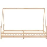  Okvir za dječji krevet 90 x 200 cm od masivne borovine | shoptok.hr
