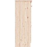 Ormarić za cipele ALTA 77 x 35 x 96 cm od masivne borovine | shoptok.hr
