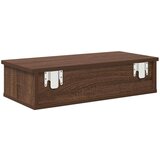 vidaXL Zidna polica s ladicama smeđi hrast 60x28x15 cm izrađeno drvo | shoptok.hr