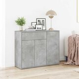  Komoda siva boja betona 88 x 30 x 70 cm od konstruiranog drva | shoptok.hr