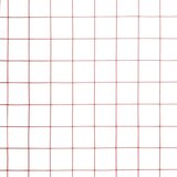  Žičana mreža od čelika s PVC oblogom za kokoši 10 x 1 m crvena | shoptok.hr