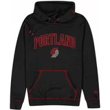 New Era Portland Trail Blazers City Edition 2023 Black pulover s kapuco