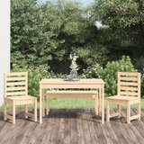  4-dijelni vrtni blagovaonski set od masivne borovine Cijene