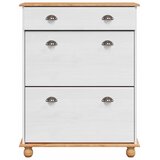  Ormar za cipele s ladicama ASKIM Bijelo 85 x 35 x 108 cm | Eponuda.ba