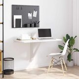  Sklopivi zidni stolić visoki sjaj bijeli 100x60x56 cm drveni | shoptok.hr