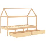  Okvir za dječji krevet s ladicama 90 x 200 cm od borovine | Eponuda.ba