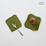Linen Tales Zeleni podstavki za kozarce v kompletu 4 ks – Cene
