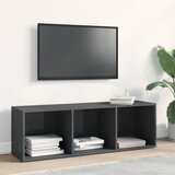 Ormarić za knjige/TV sjajni sivi 36x30x114 cm konstruirano drvo | Eponuda.com