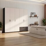 Mömax Garderobna Omara Mila, Kašmir, Antracit | Shoptok.si