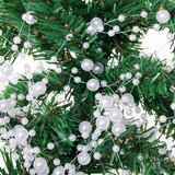  Perlice od umjetnih bisera 10+5 mm, bijele boje, 5m | shoptok.hr