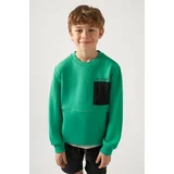 Mayoral Otroški pulover zelena barva
