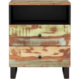  Nočna omarica 50x33x62 cm trden predelan les in inženirski les, (20733436) | Shoptok.si