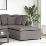  Modularni kavč s podnožjem, sivo-rjav 100x100x48 cm, (5000138242) | Shoptok.si