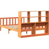  Krevet s regalom za knjige bez madraca 160x200 cm masivno drvo | shoptok.hr