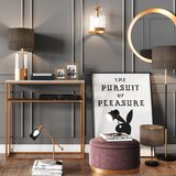 Playboy KONZOLNA MIZICA, bela, barve oreha, zlate barve | Shoptok.si
