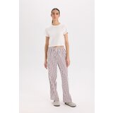 Defacto Fall in Love Regular Fit Striped Poplin Pajama Bottom cene