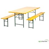 Green Bay Baštenski set STOUT- sto + 2 klupe 200 x 80 | Eponuda.com