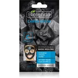 Bielenda Carbo Detox Active Carbon maska za čišćenje s aktivnim ugljenom za suho i osjetljivo lice 8 g