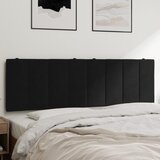 vidaXL Jastuk za uzglavlje crni 160 cm baršunasti Cijene